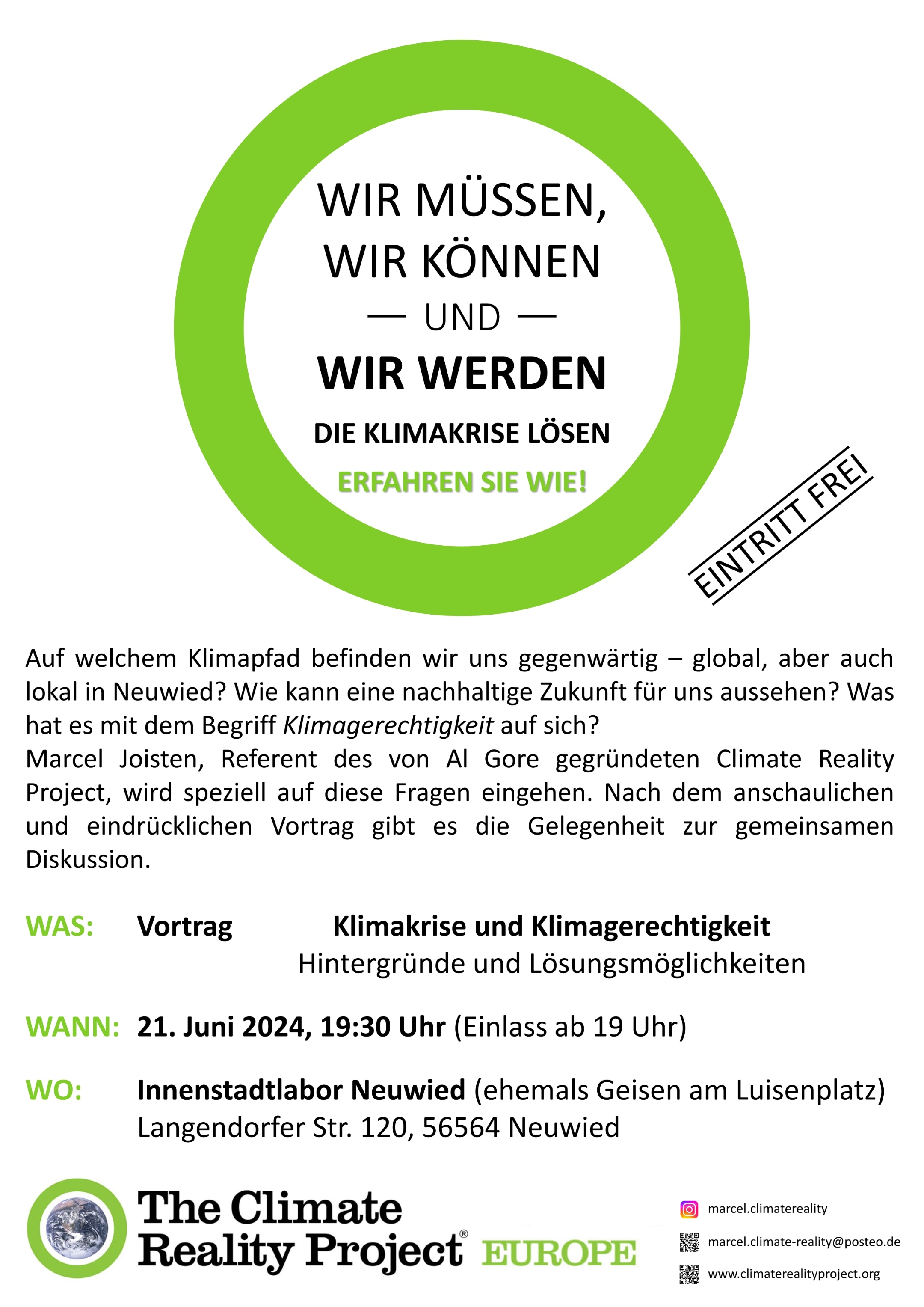 Plakat Vortrag Climate Reality_Innenstadtlabor_2024-06-21