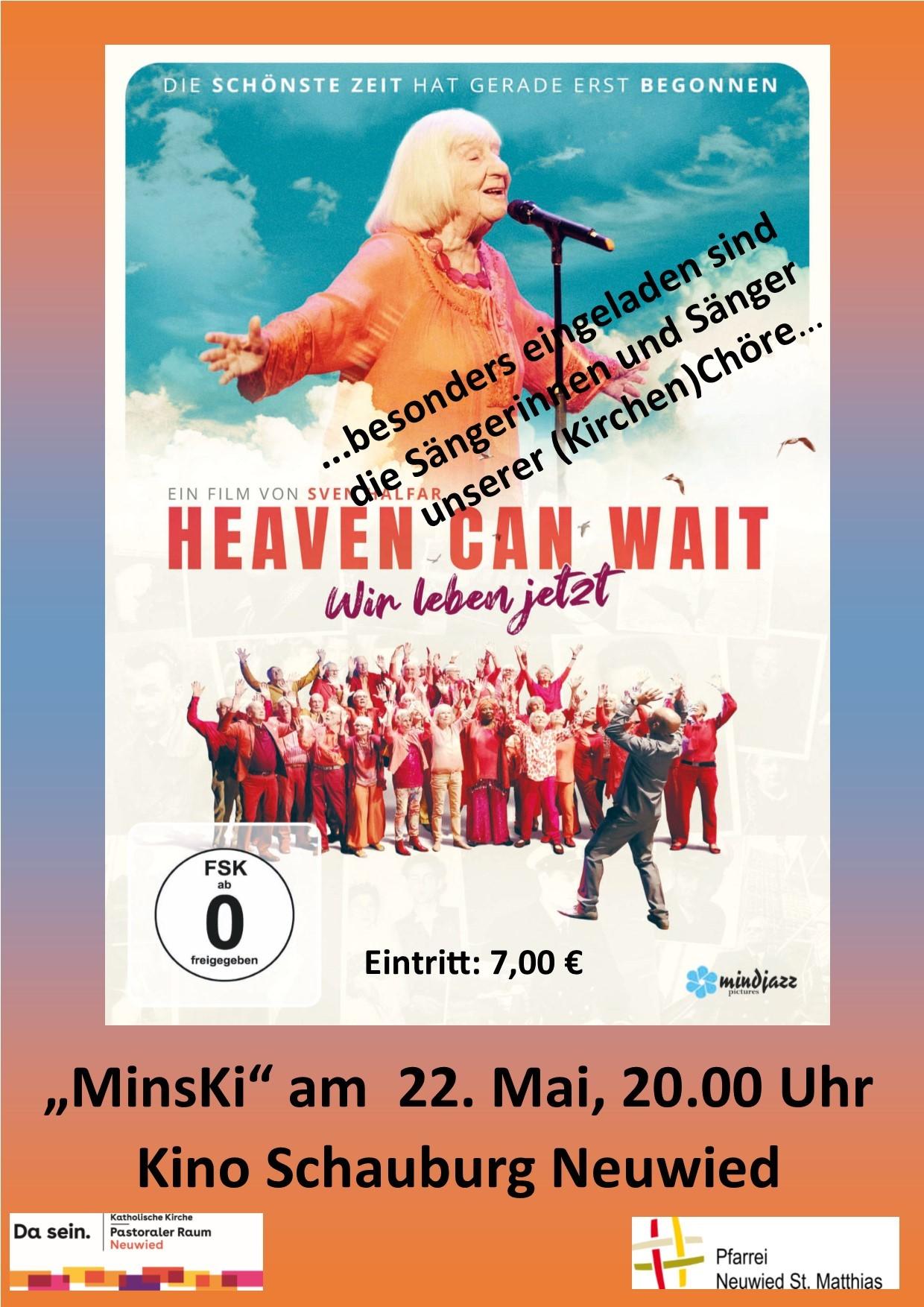 Film 'Heaven can wait - Wir leben jetzt' in der Schauburg - Neuwied