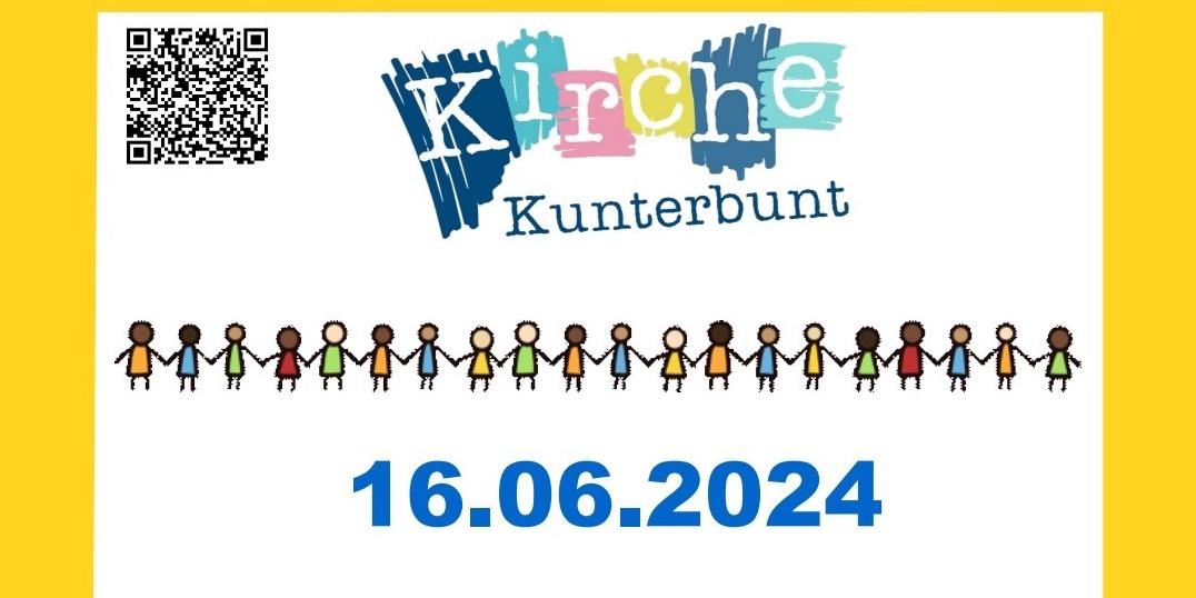 'Kirche Kunterbunt' am Sonntag, 16. Juni 2024