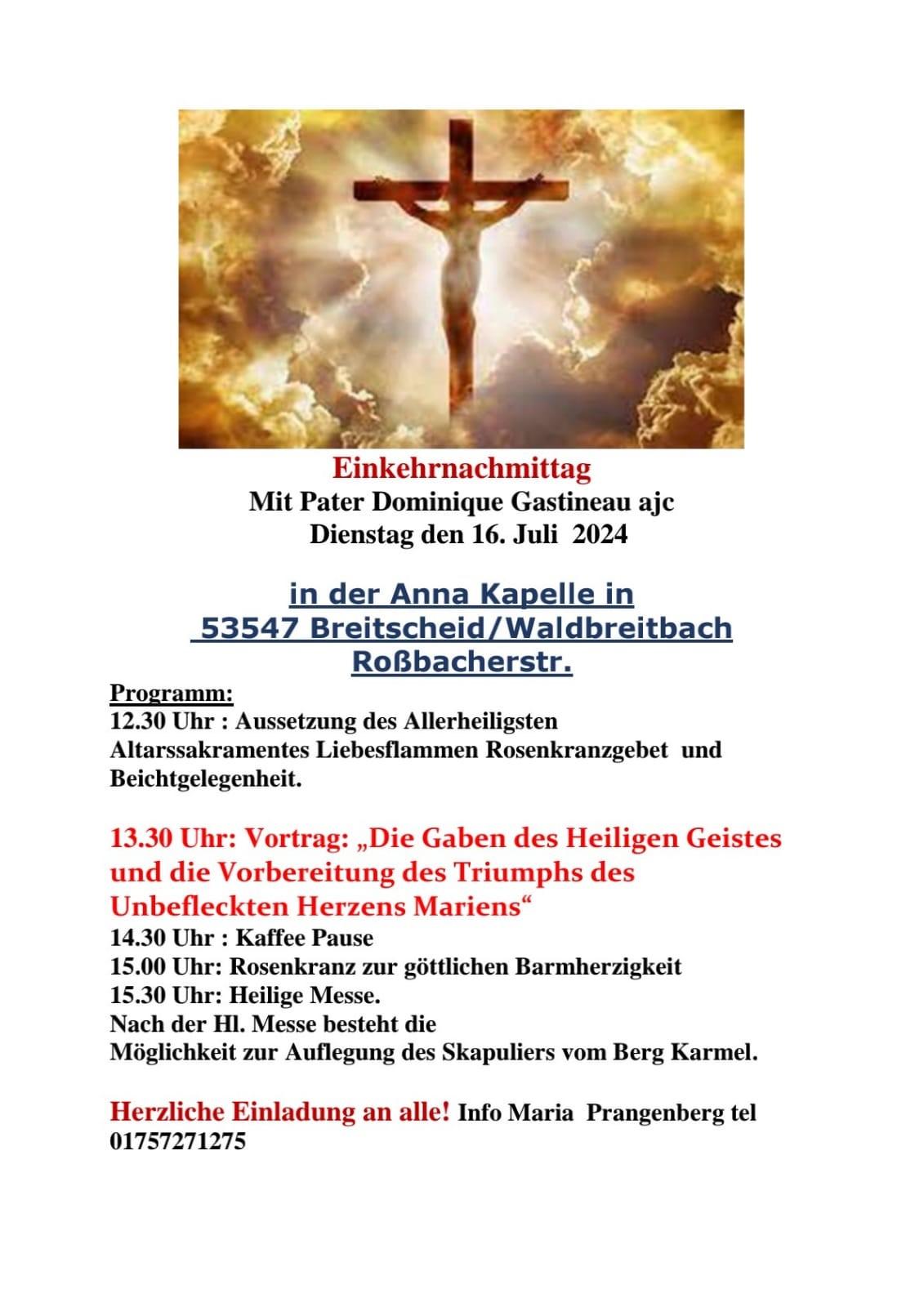 Gebetsnachmittag in Breitscheid