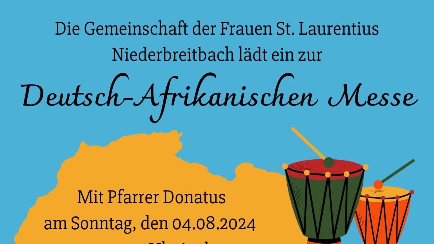 Deutsch-Afrikanische Messe in Niederbreitbach: 4. August 2024