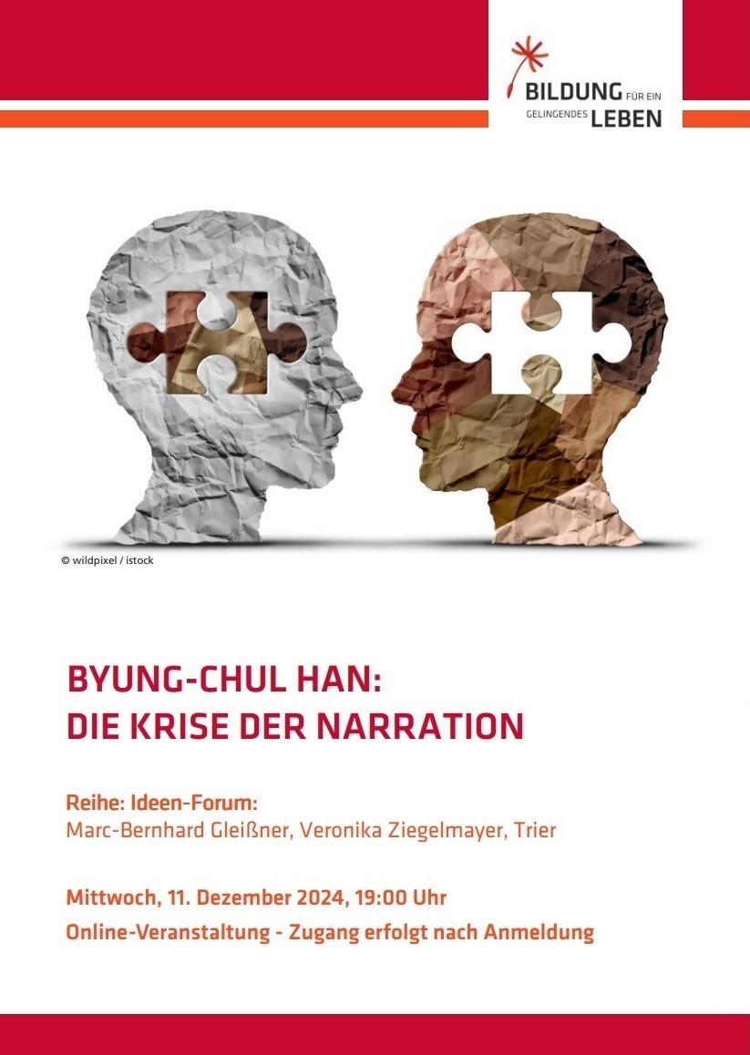 Byung-Chul Han: Die Krise der Narration