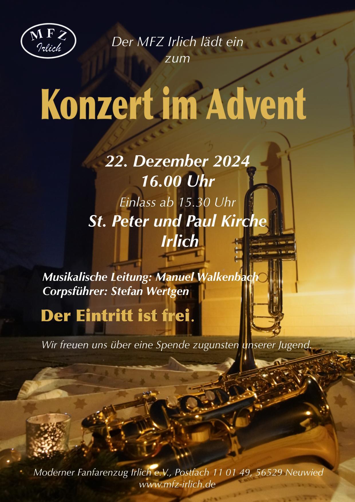 Konzert im Advent in Neuwied-Irlich