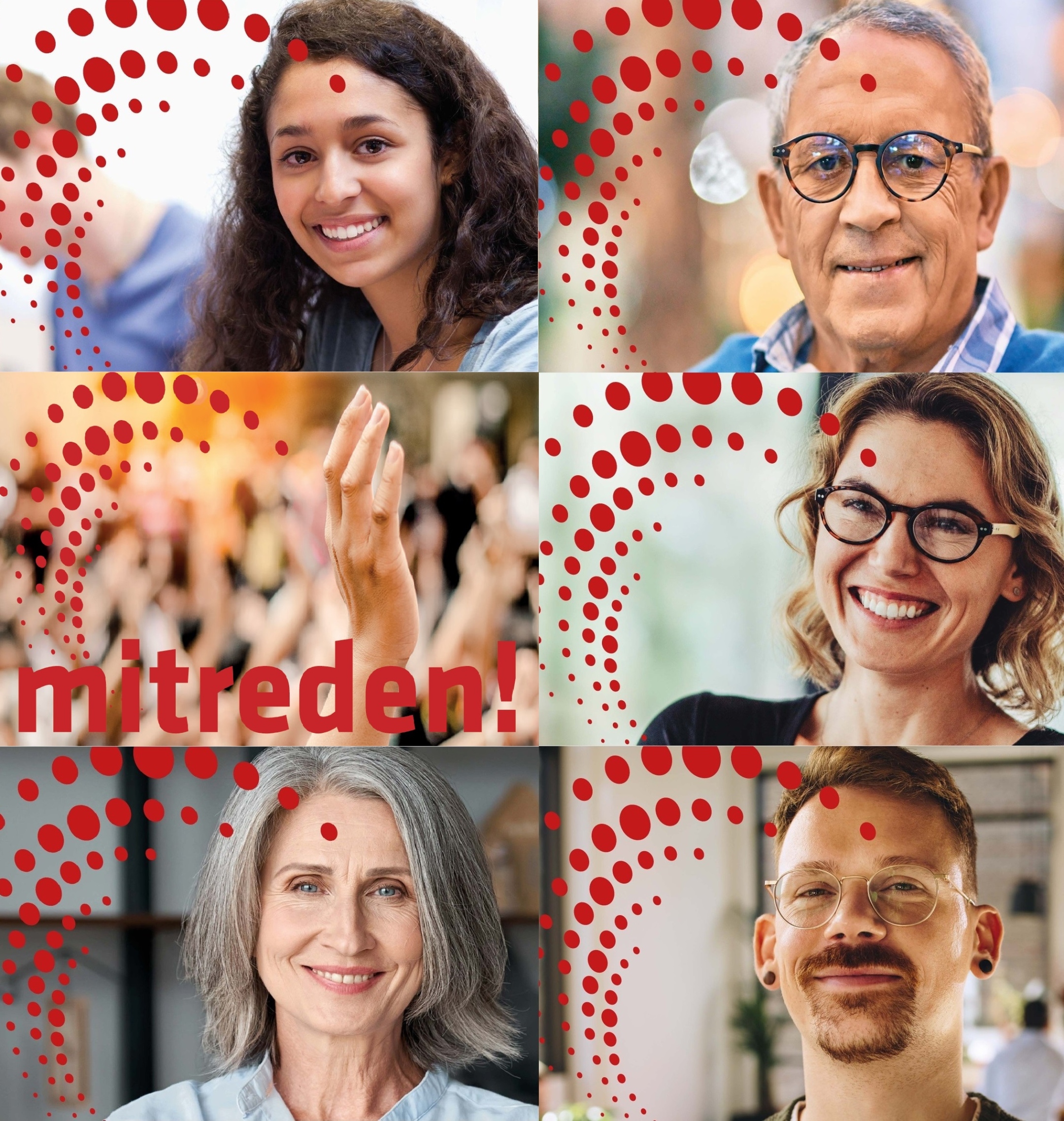 Räte-Wahl 2025/2026: mitreden-Kollage