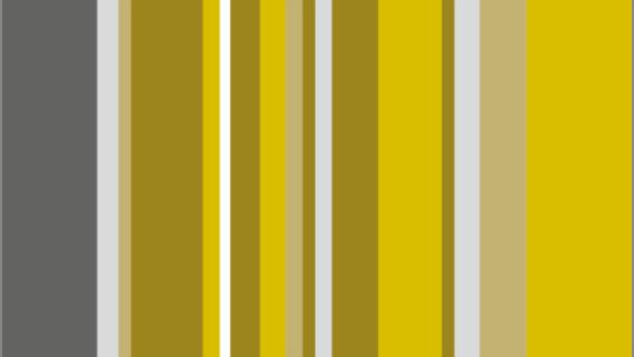 Senkrechte Striche in den Farbtönen grau, braun, olive in Variation erinnern an einen Strichcode.